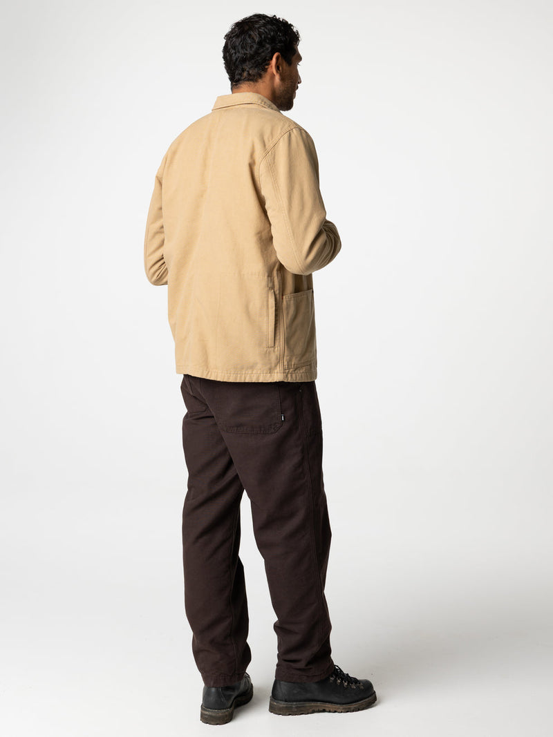 Men's Basset Flannel Lined Jacket - Khaki