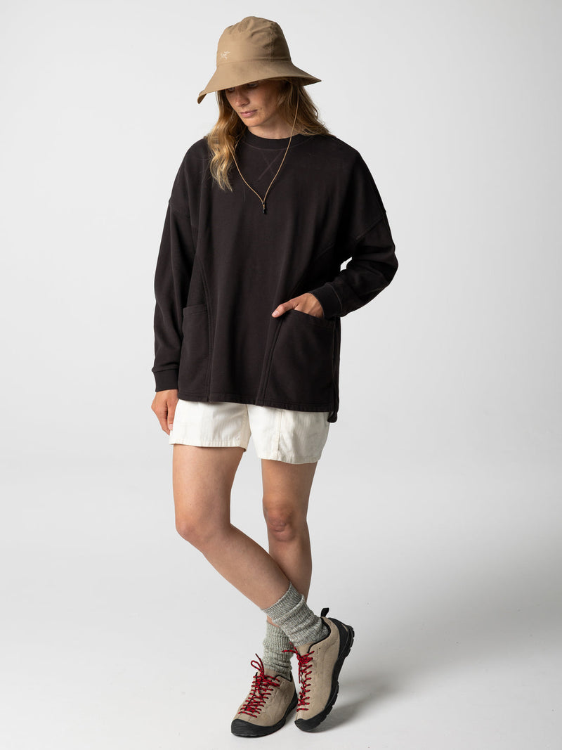 Women's Awen Sweatshirt - Burnt Umber