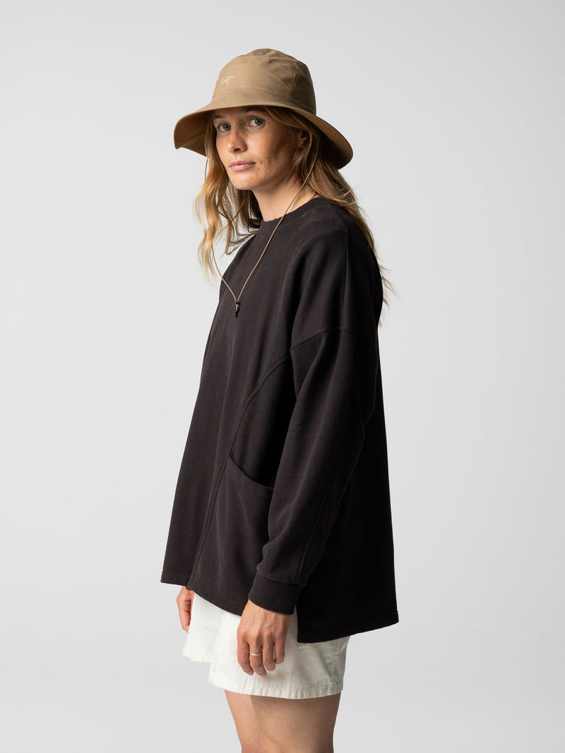 Women's Awen Sweatshirt - Burnt Umber