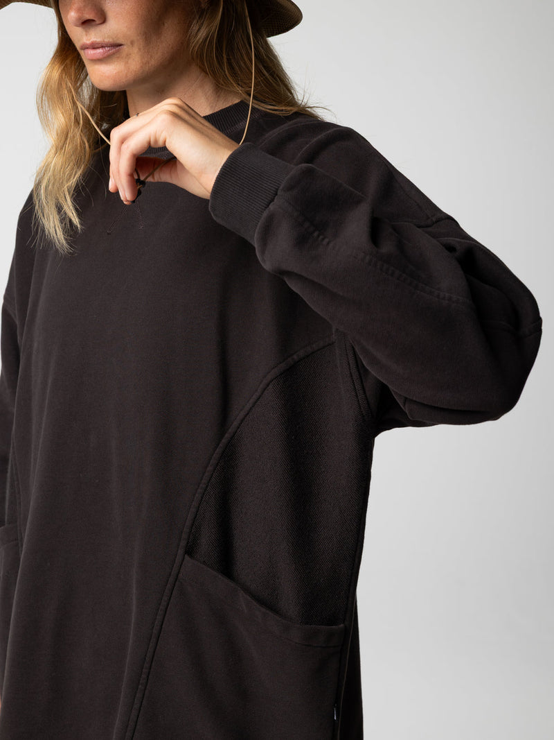 Women's Awen Sweatshirt - Burnt Umber