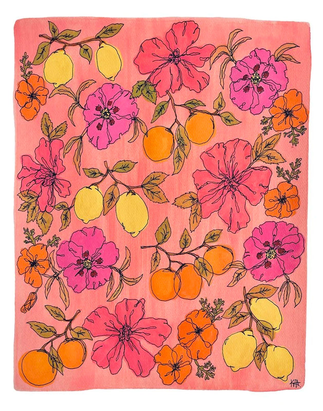 "Sweet Summer" Print by Kim Hoppe
