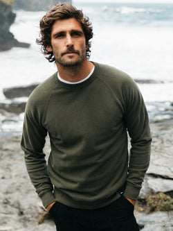Men's Coho Sweatshirt - Timber Green