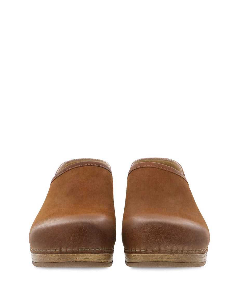 Dansko Suede Clog - Brenna in Tan