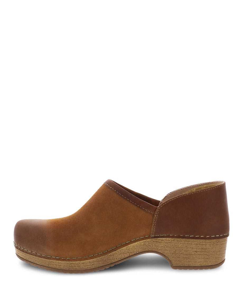 Dansko Suede Clog - Brenna in Tan