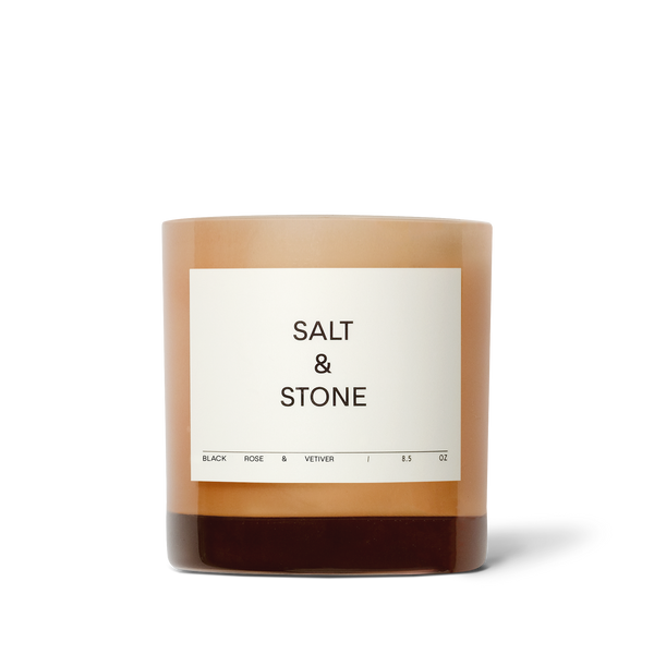 Salt and Stone Black Rose & Vetiver Candle