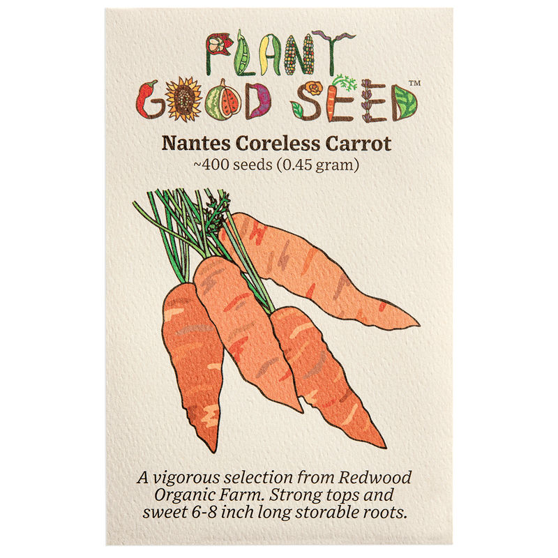 Nantes Coreless Carrot Seeds