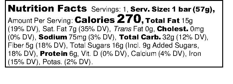 Chocolate Hour Granola Bar