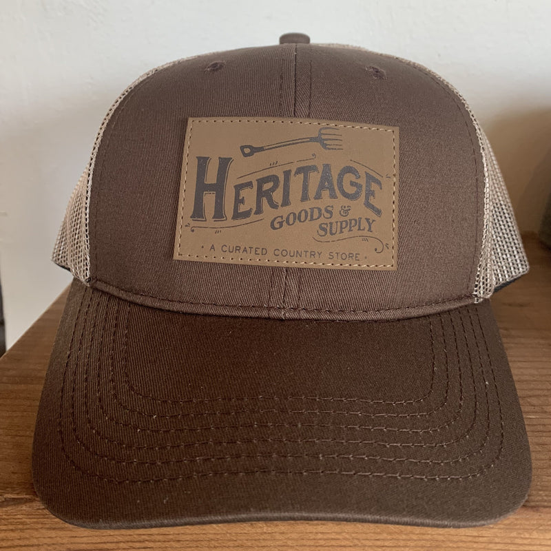 Heritage Hats with Leather Patch
