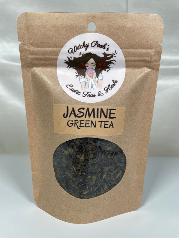 Organic Jasmine Green Tea 3 oz. Pouch