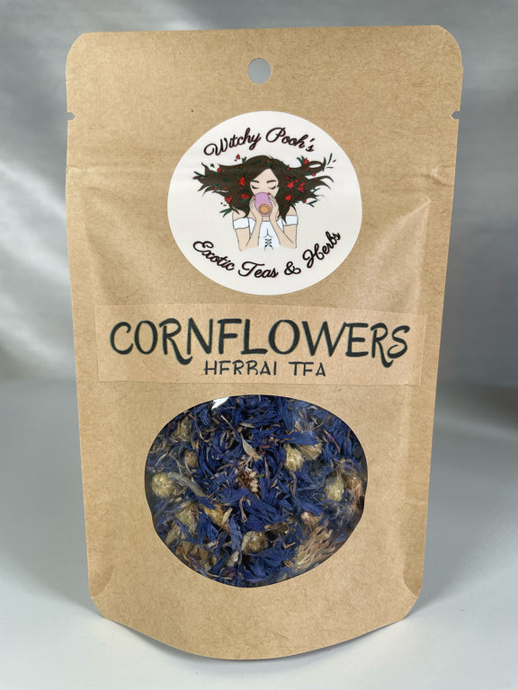 Organic Cornflowers Herbal Tea 1 oz. Pouch