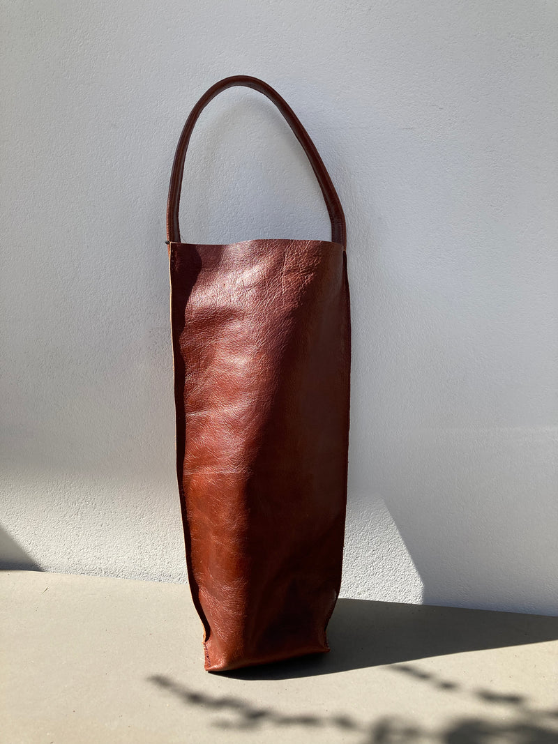 Vena Vena Handcrafted Leather Bottle Bag