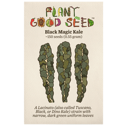 Black Magic Lacinato Kale Seeds
