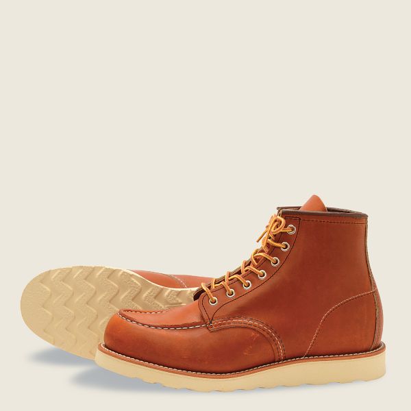 Red Wing Classic Moc 6-Inch Boot in Oro Legacy Leather – Heritage