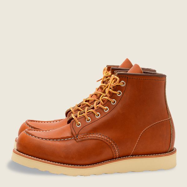 Red Wing Classic Moc 6-Inch Boot in Oro Legacy Leather