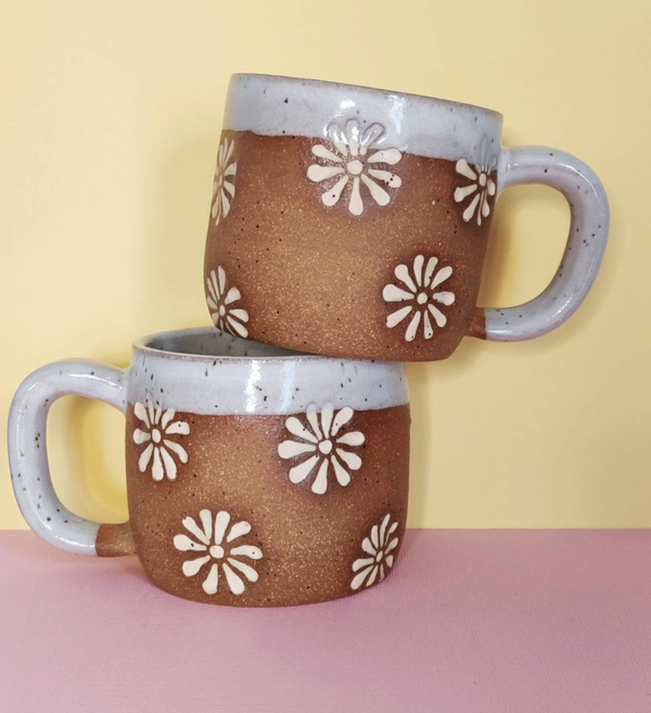 Osso Ceramics Lazy Daisy Mug