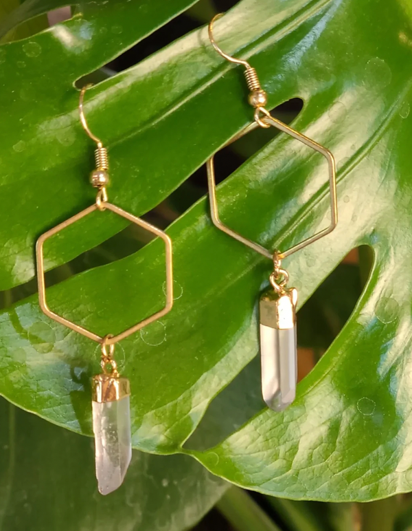 Rowan Quartz Earring