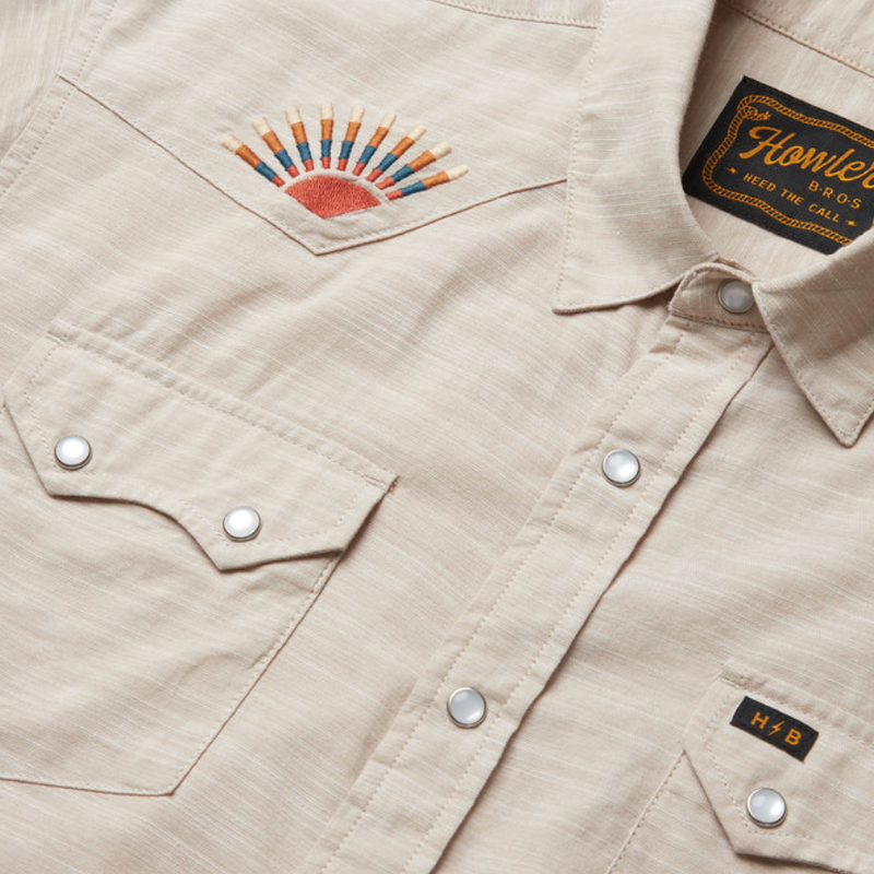 Howler Brothers Rising Suns Crosscut Deluxe Shortsleeve Shirt