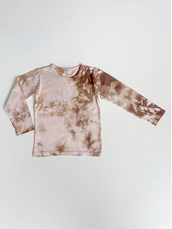 The Tie-Dye Top in Blush by The Simple Folk- Children’s