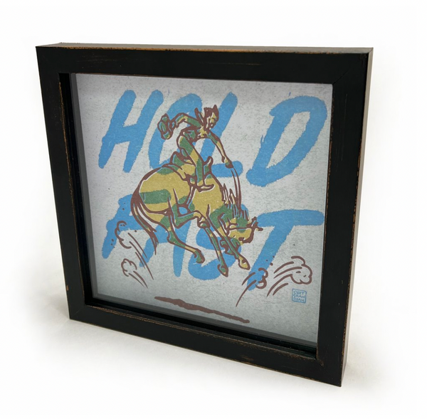 Hold Fast Framed Print By Hello Coyote