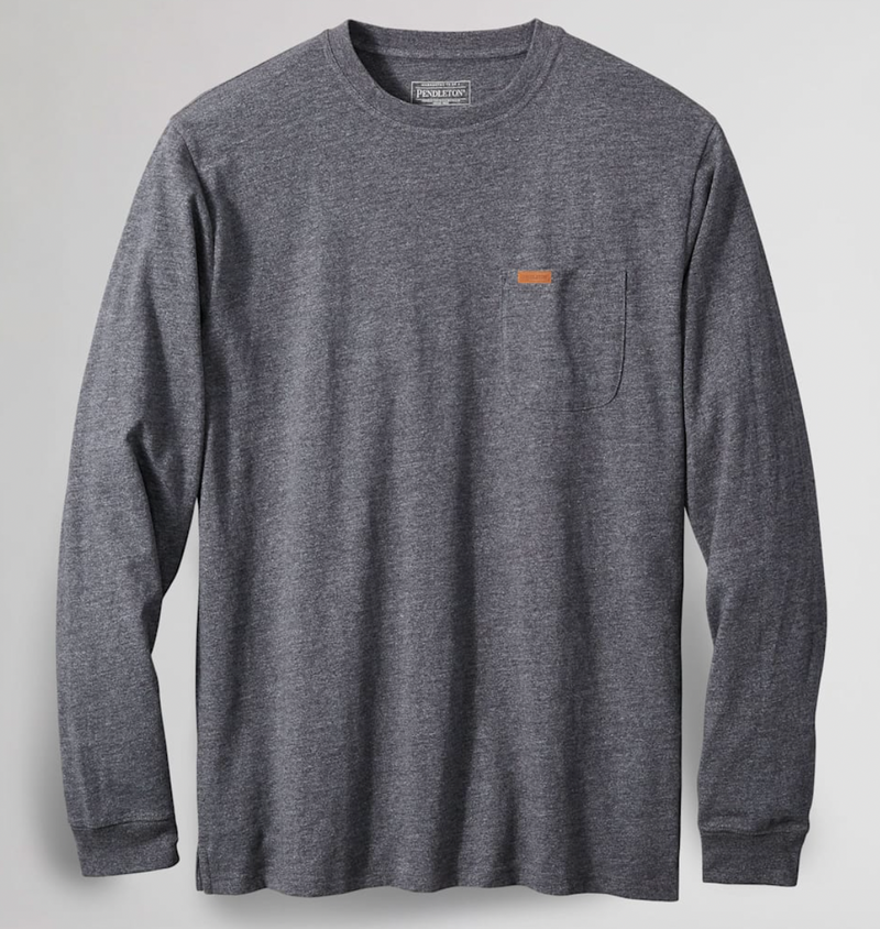 Pendleton Men's Deschutes Long Sleeve Pocket Tee