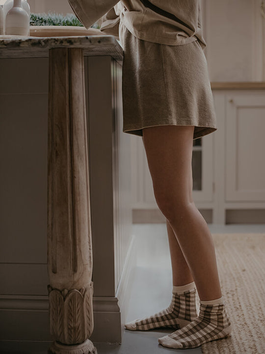 The Simple Folk Women's Terry Short in Sand