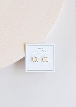Spiral Minimalist Earrings