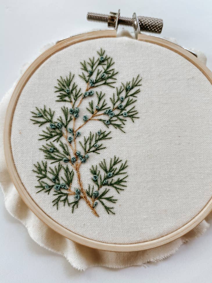 Juniper Embroidery Kit