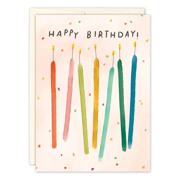 Birthday Candles Card by Meera Lee Patel
