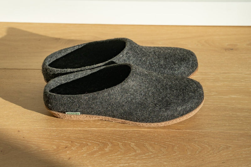All Natural Molded Sole Wool Slipper