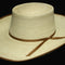 4" Brim Reata Hat with Brown Bound Edge