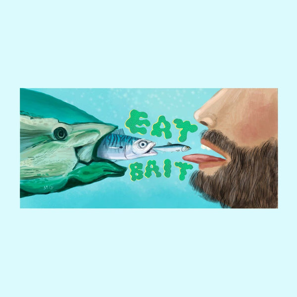 Eat Bait Sticker