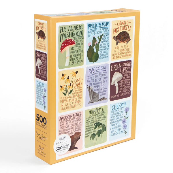 Flora and Fauna Facts Puzzle