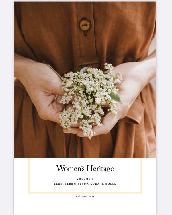 Women's Heritage Elderberry Zine : Syrup, Soda & Rolls