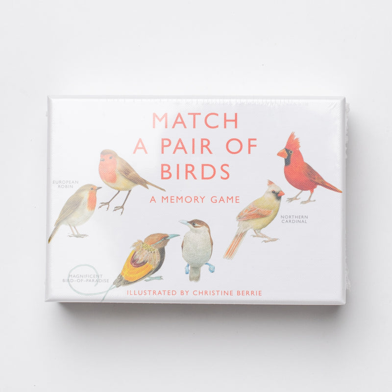 Match A Pair Of Birds Memory Game