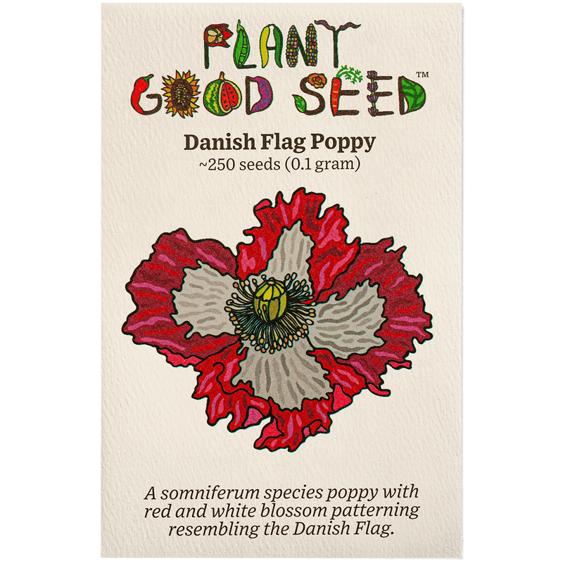 Danish Flag Poppy Seeds